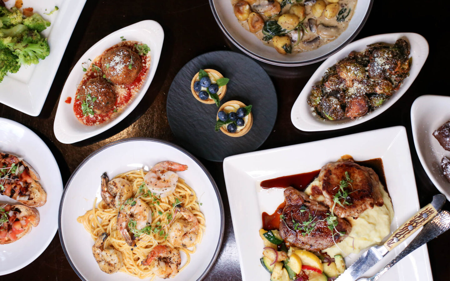 Special menu for & Juliet at Blumenthal Arts
