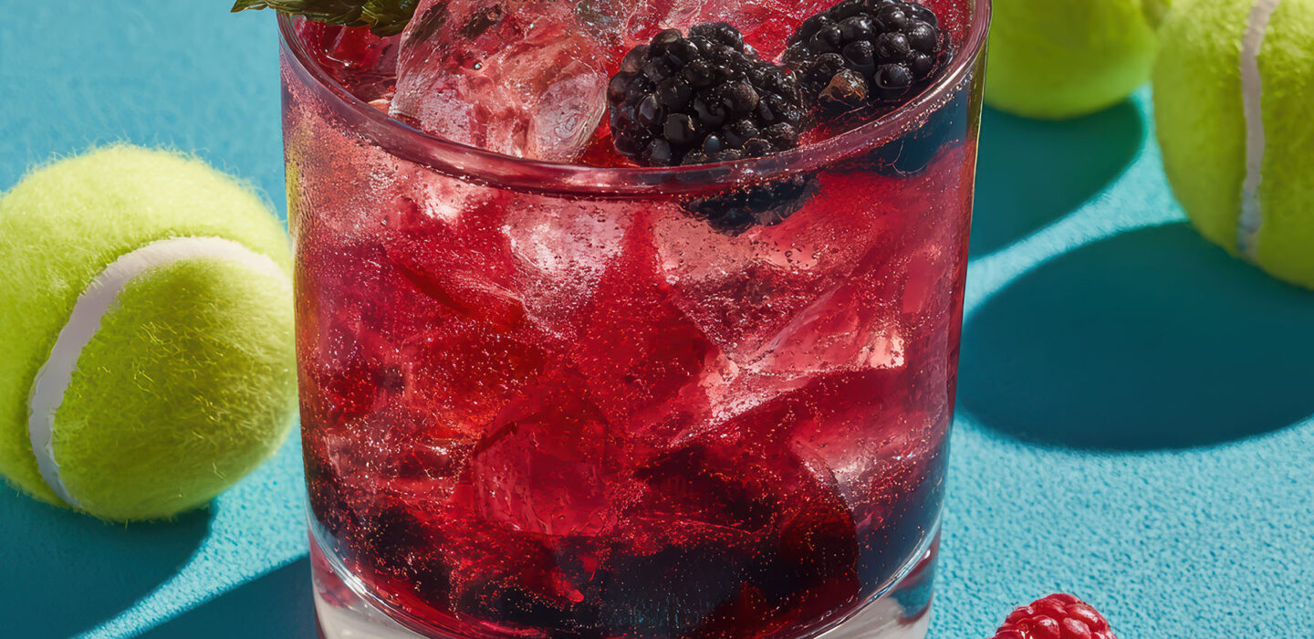 Tennis-inspired cocktail